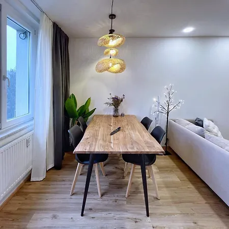 Daire Jana's Wow Apt, 3 Room, Free Parking, 15'airpt, 25'city *