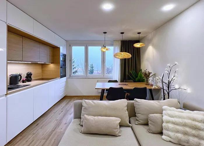 Jana's Wow Apt, 3 Room, Free Parking, 15'airpt, 25'city Apartament *